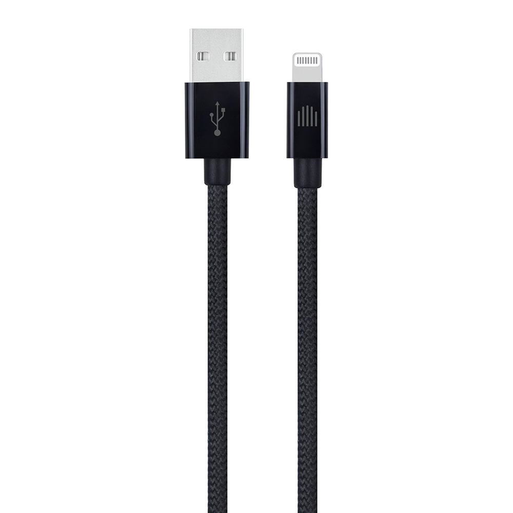 Textile USB-A to lightning 2